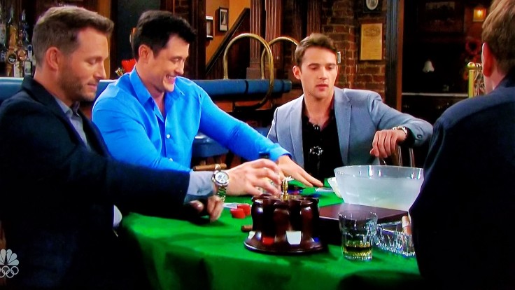 Paul's bachelor party on Days of our Lives